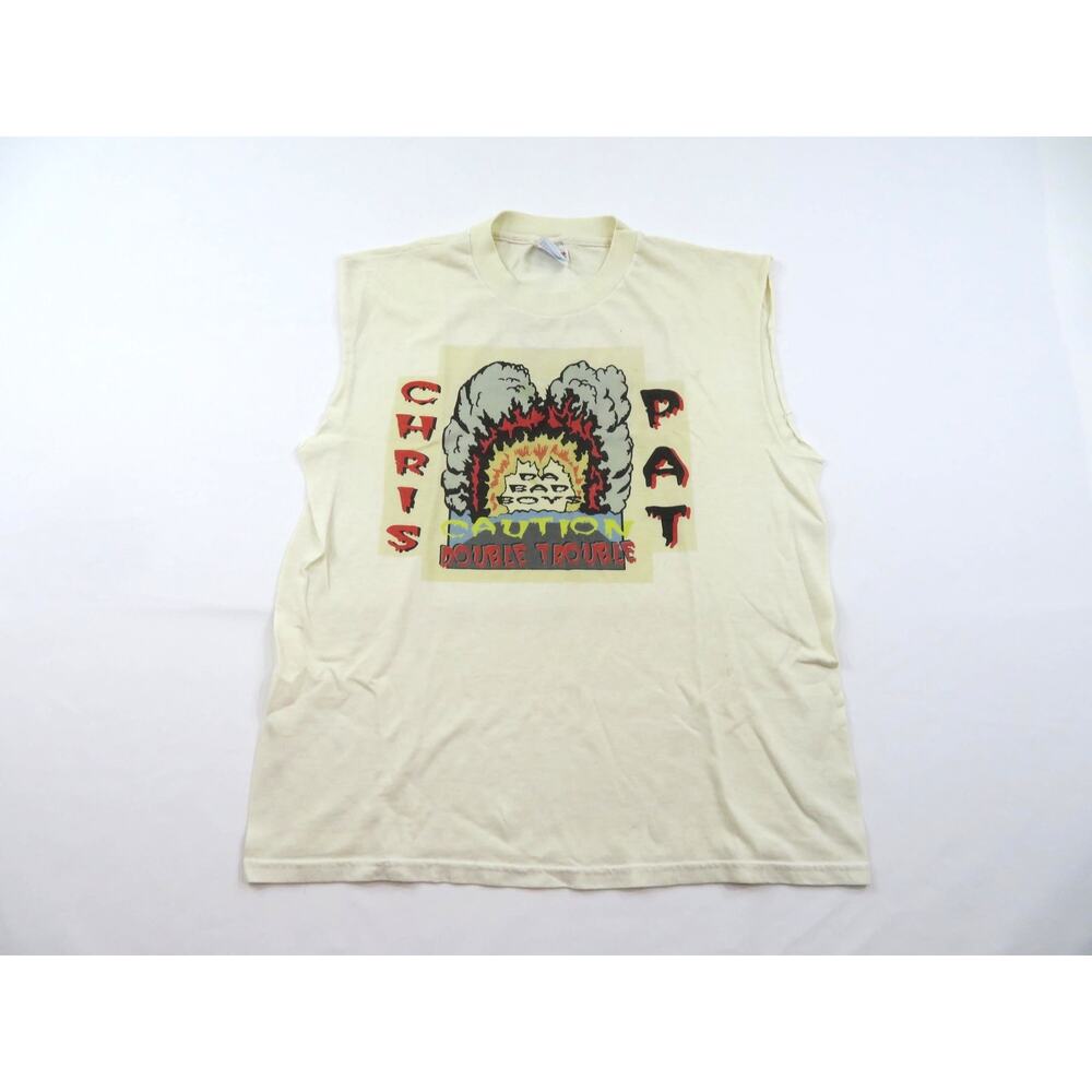 90s Chris and Pat Da Bad Boys NBA Basketball Shirt, Sleeveless Size M